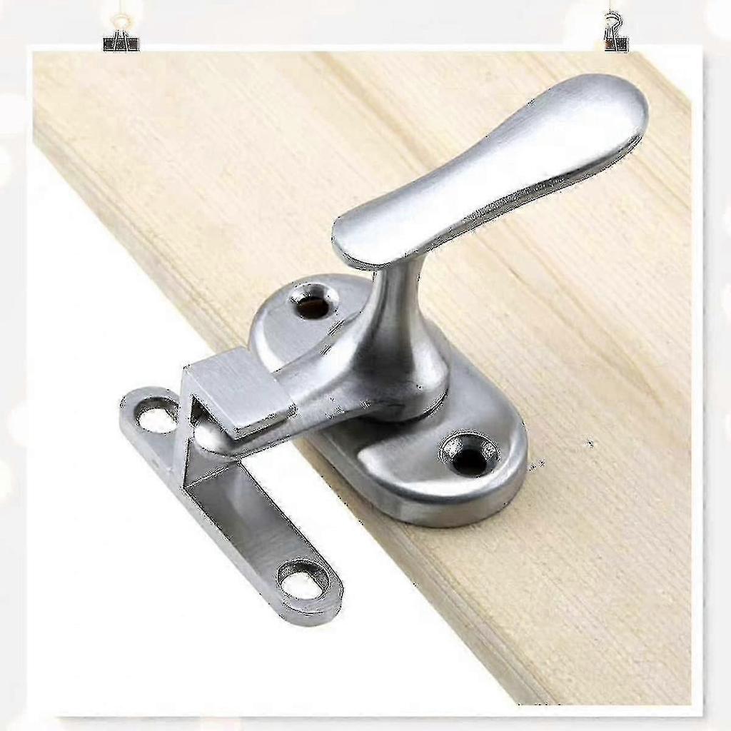 Door Latch Swivel Latch Stainless Steel Look Window - Door Lock, Stainless Steel Door Hardware - GXCC