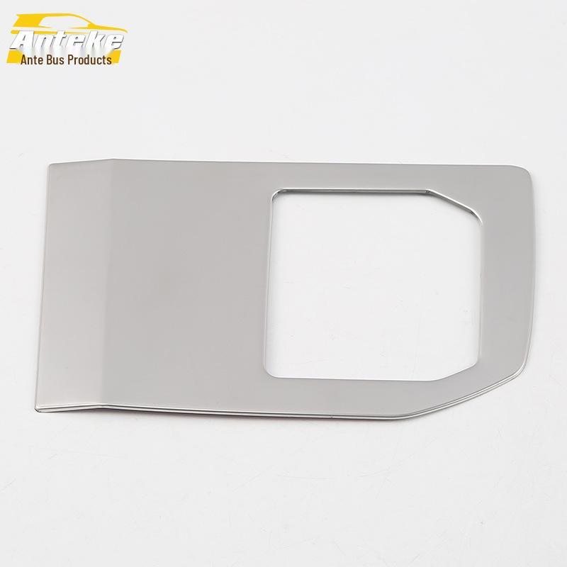 Fits 18 H4 Cab Storage Box Co-Driver Glove Box Decorative Frame Panel Sticker Accessory