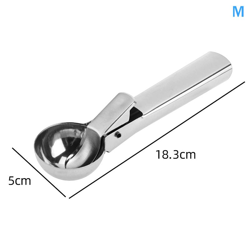 

Stainless Steel Ice Cream Scoop And Scooping Tool, Multi-Functional Ice Cream Scoop And Scooping Tool, Ice Cream And Fruit Scoop M