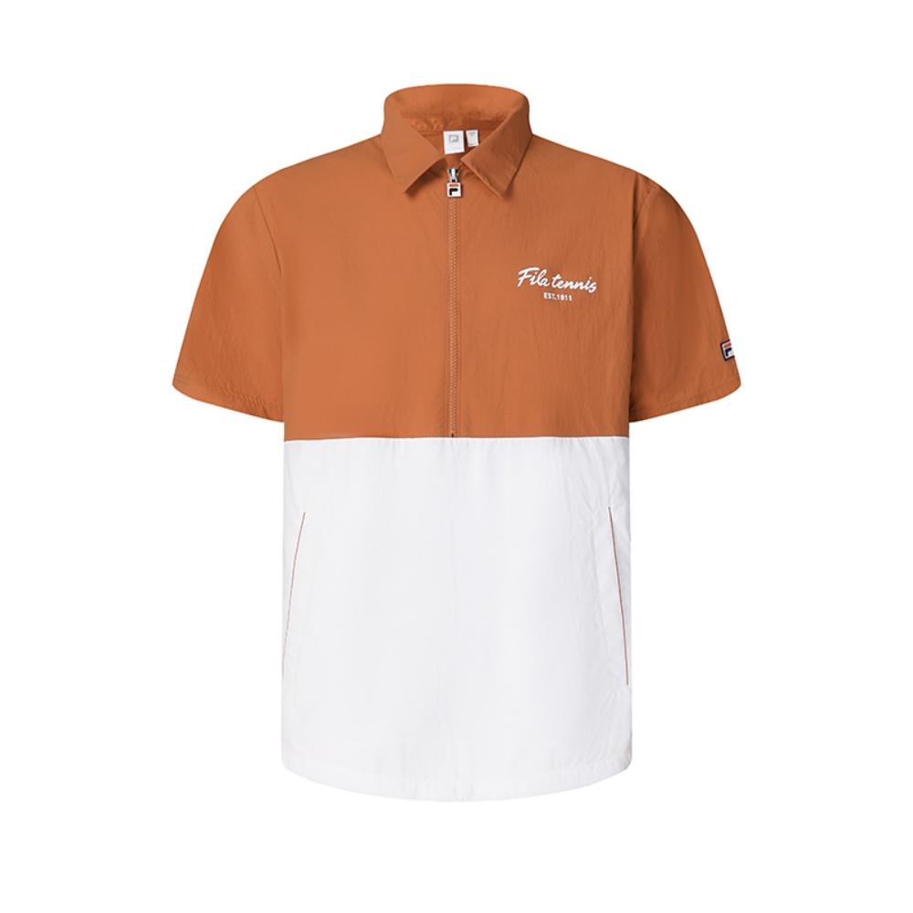 FILA Athletics Tennis Shirt Men s Pineapple Brown A11M523704FOR 185/104A/XXL