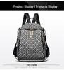 Ultra-Soft Leather Women's Double Shoulder Bag & Backpack - 2024 Fashion Style, Large Capacity, Perfect for Travel & Casual Use