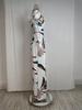 Chic One-Shoulder Printed High-Waisted Women's Jumpsuit