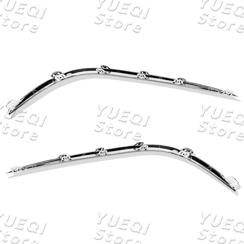 Car Front Bumper Grille Chrome Trim Strip Left Right For Mercedes Benz E Class Klass W213 2016-2020 OE 2138850174 2138850274