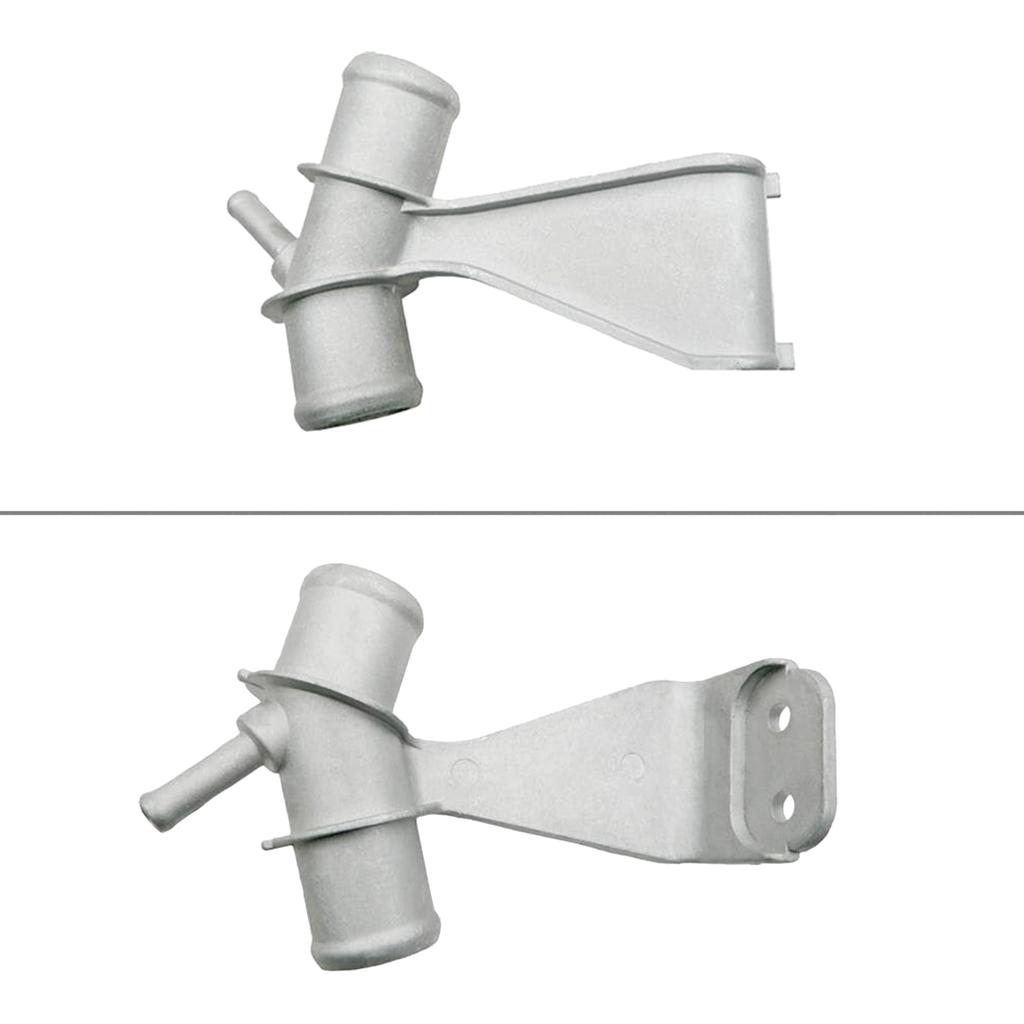 Durable Aluminum Coolant Pipe 16577-22030 Replacement Reliable Aluminum Water Outlet Connector Simple Installation
