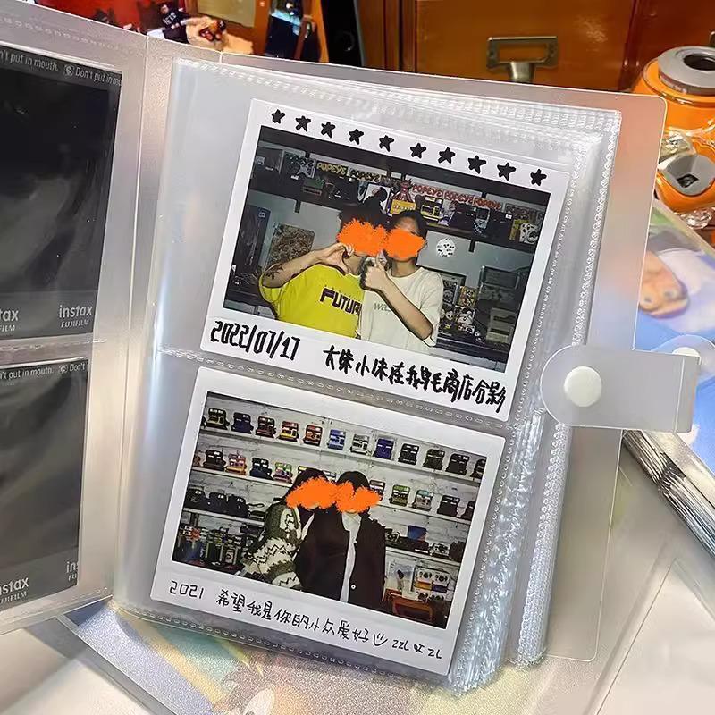 Polaroid Photo Album: Train Tickets, Movie Stubs & Idol Photo Card Storage