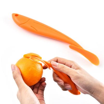 Éplucheur Multifonction pour Orange Navel Coupe-Fruits et Légumes Accessoire de Cuisine