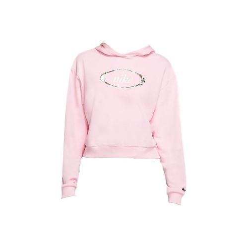 Nike Женская толстовка с капюшоном, розовая EU XL розовый