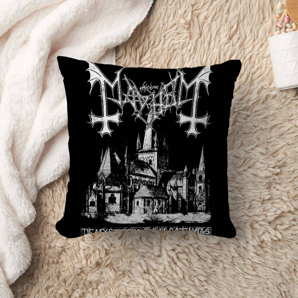 Bathory Quorthon Pillow Gifts Home Office Furnishings Bedroom Sofa Car Cushion Cover case xcm