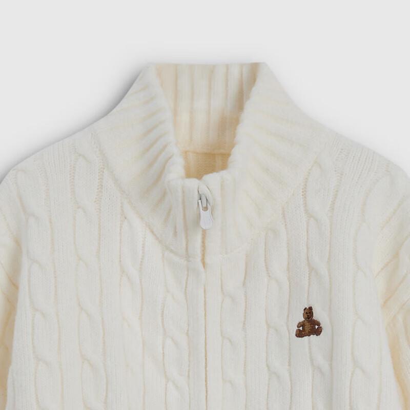 GAP Toddler Boys' Cable-Knit Stand-Collar Cardigan