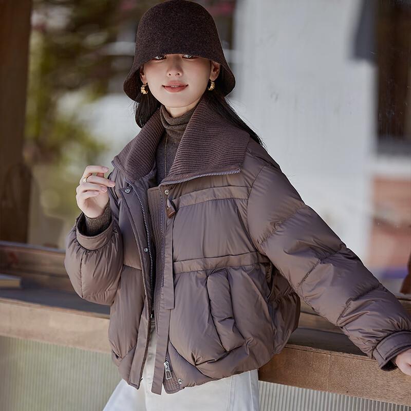 

Женское водонепроницаемое зимнее пальто Yiliteng с утиным пухом M