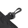 Portable Golf Ball Accessories Multi Pocket Black Zipper Handbag Bag