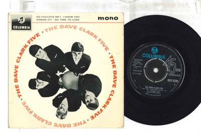 7inch Record DAVE CLARK FIVE - Do You Love Me SEG8289 Columbia 1964 UK Rock Used
