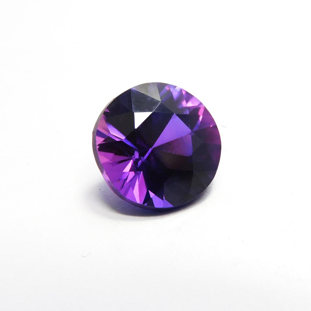 9.80 Ct Natural Purple Tanzanite Round Cut Rare Loose Gemstone