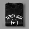 Men's Stars Treks Deep Space Nine Terok Nor T Shirts 100% Cotton Clothes Vintage Short Sleeve O Neck Tees