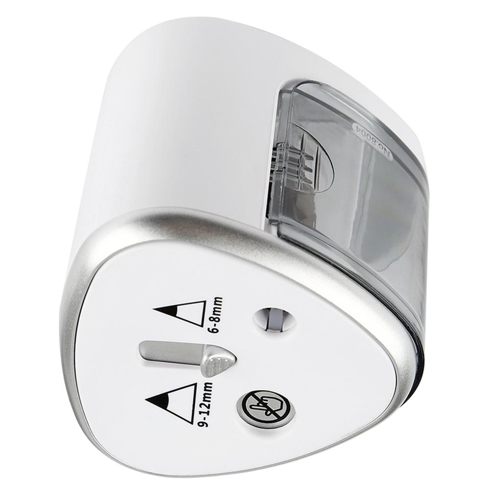 Tenwin Gray Double Holes Electric Pencil Sharpener School  Office Stationery