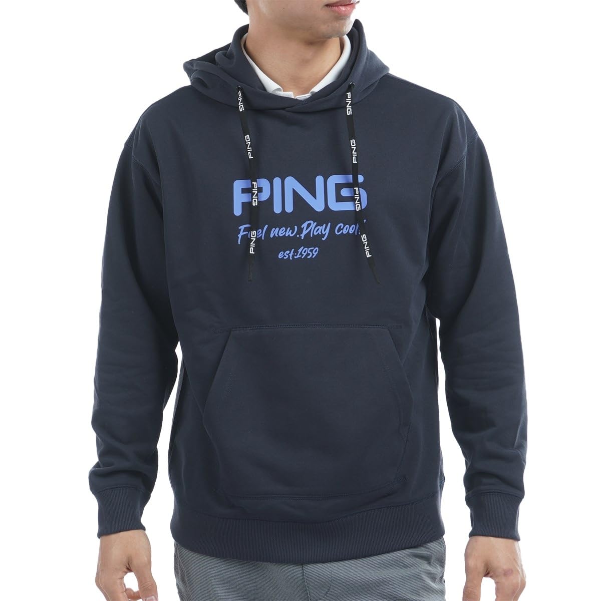 

Ping Apparel Men s Sweatshirt (All-Way Stretch, Quick-Drying) / Golf / 621-5162103 120_Navy L