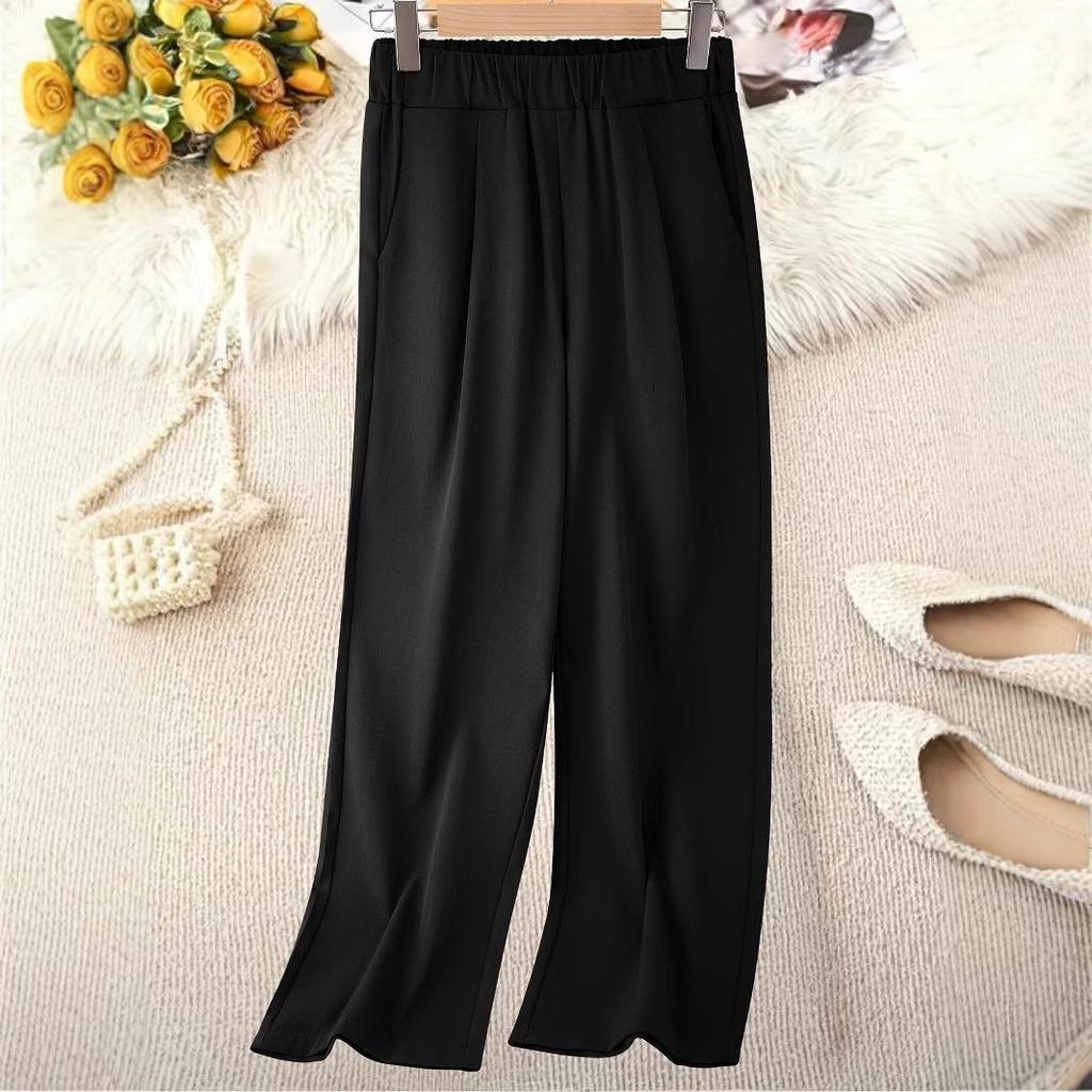 2025 European & American High-Waisted Quick-Dry Slimming Fashion Long Pants