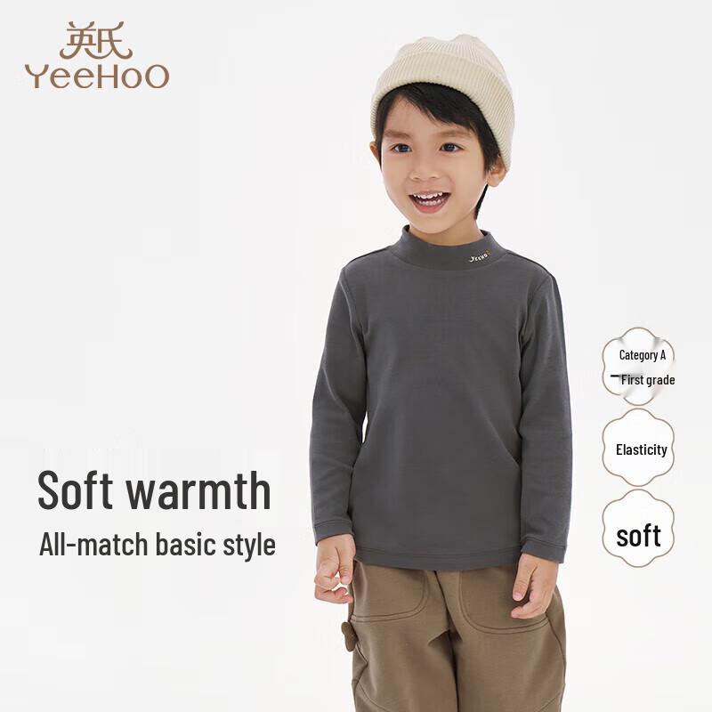 YEEHOO Kids  Long Sleeve Basic T-Shirt 100