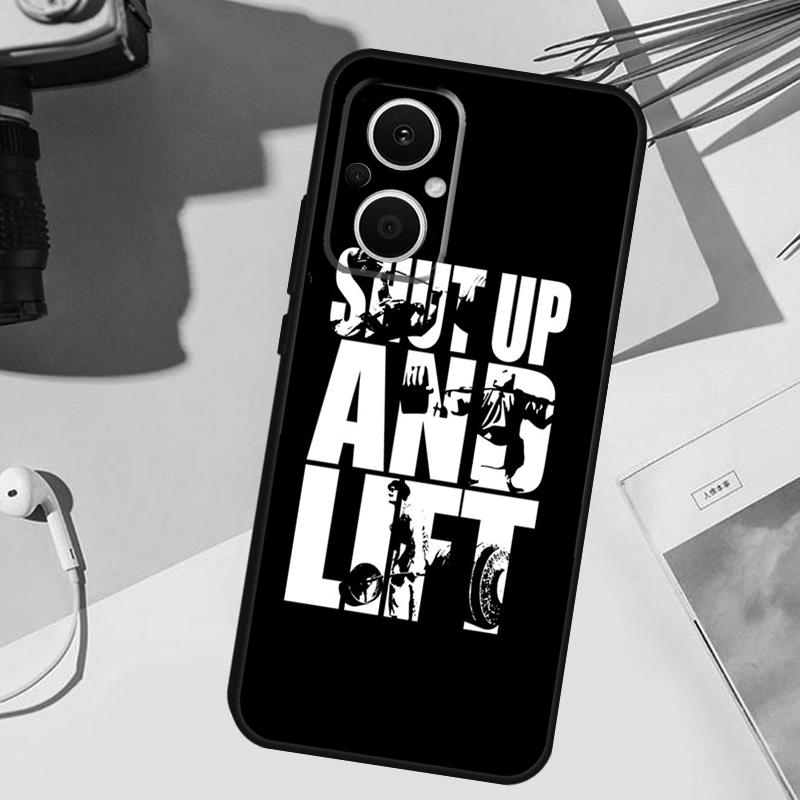 

Bodybuilding Gym Fitness Quotes Cover For OPPO Reno 7 8 Lite 10 12 13 14 Pro 11 F 12F 13F 14F OPPO Find X8 X5 X6 X9 Pro Case OPPO Find X6 Pro