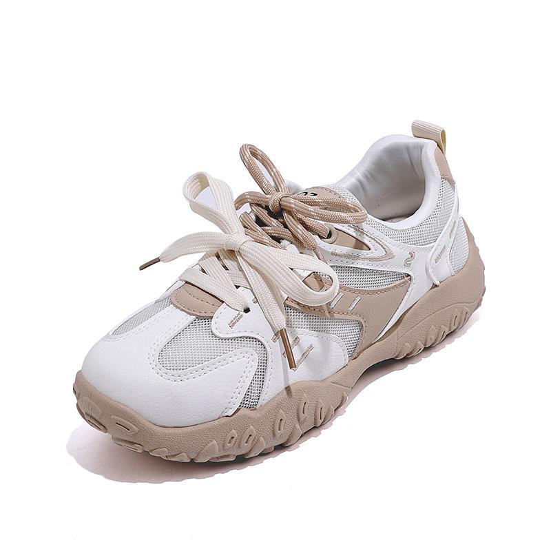 Retro platform German training shoes women's 2025 new summer mesh breathable versatile casual Forrest Gump sports shoes K06