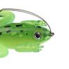 5.2g/6cm Hot Artificial Portable Soft Fishing Lures Bass Bait Rubber Frog Spinner Sinking