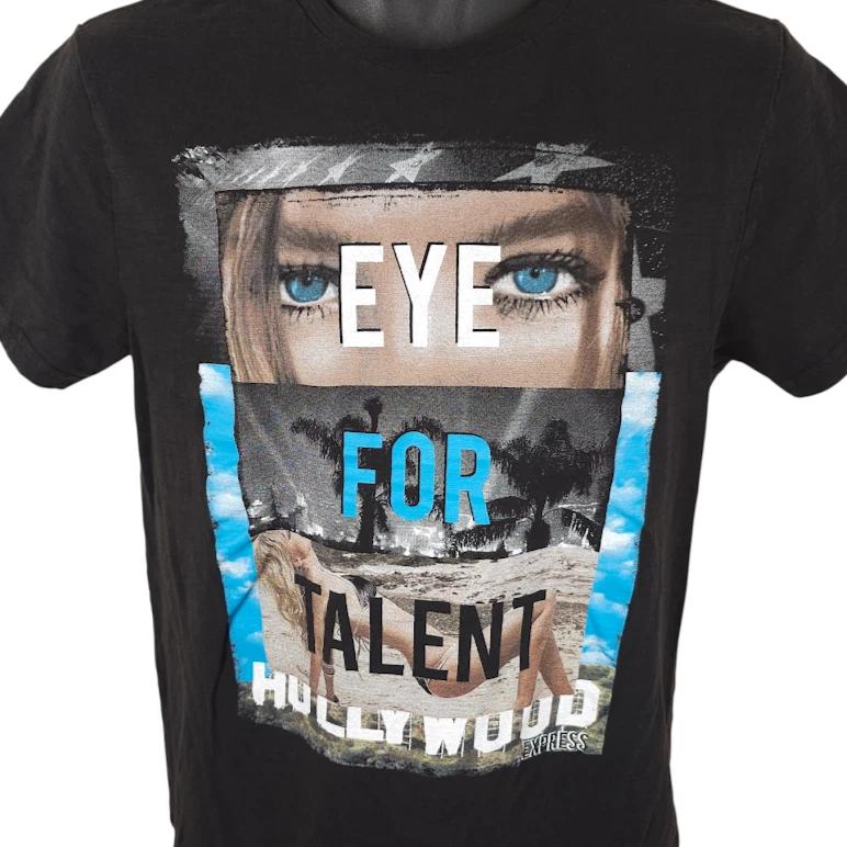Hollywood T Shirt Mens Size Medium Black Eye For Talent Express 2XL