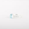 Sky Blue Topaz Gemstone 925 Sterling Silver Jewelry Handcrafted Fashionable Ring CZR-10-11