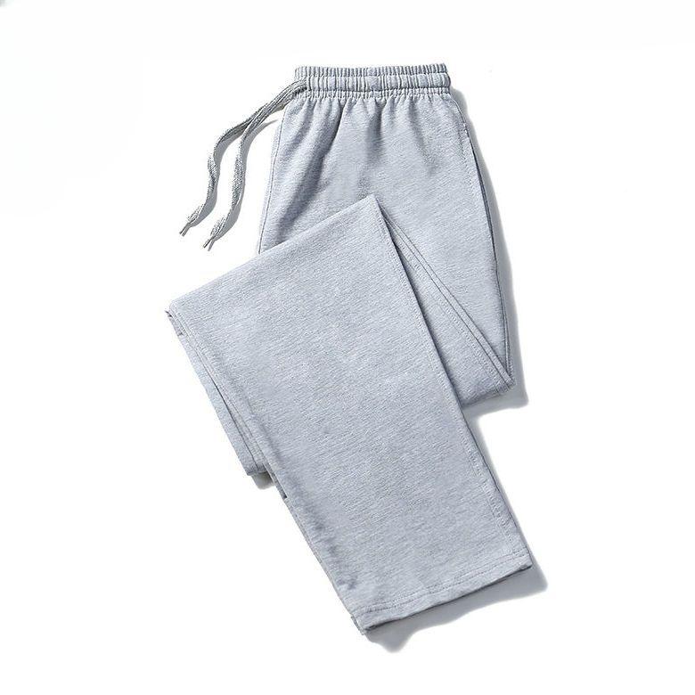 

Мужские большие размеры весенне-летние спортивные штаны флисовые джоггеры свободные прямые хлопковые универсальные повседневные длинные брюки 2XL