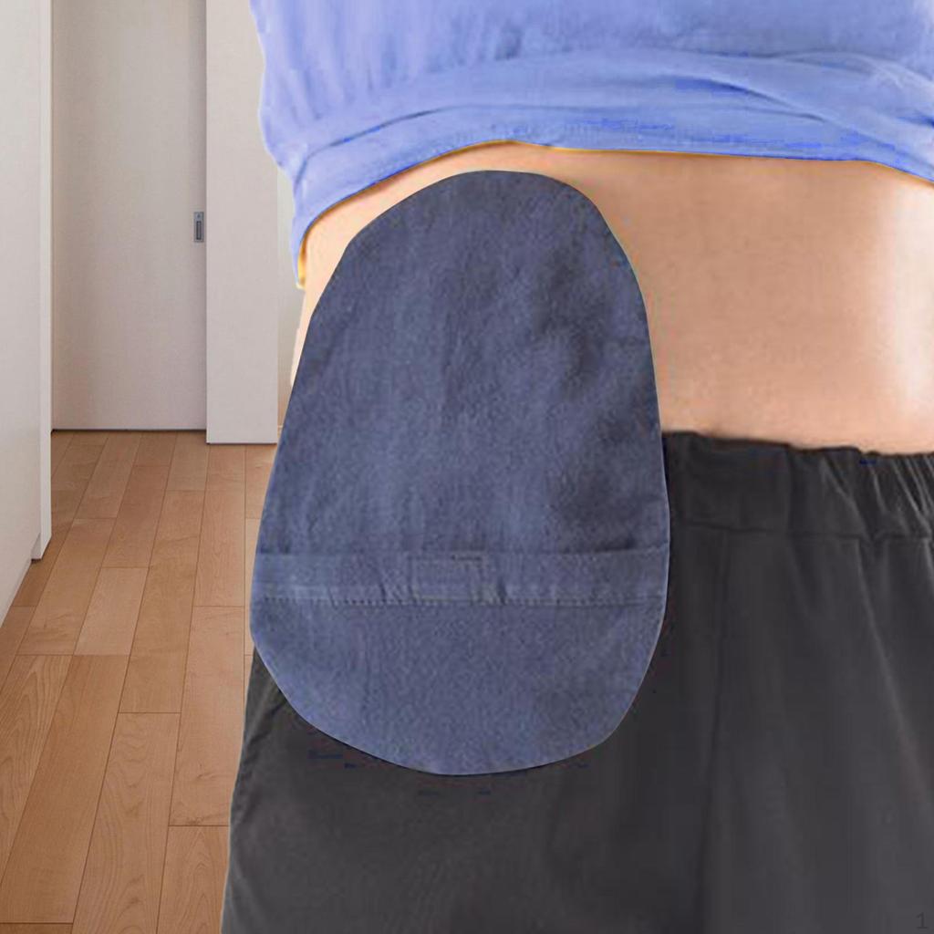 Protective Cover for Ostomy Bag Breathable Washable Durable Pouch