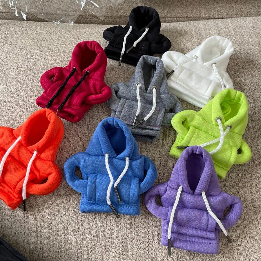 2023 New Car Fashion Hoodie Car Shift Knob Cover Manual Handle Gear Lever Decoration Hoodie Cover Auto Car Interior Accessories