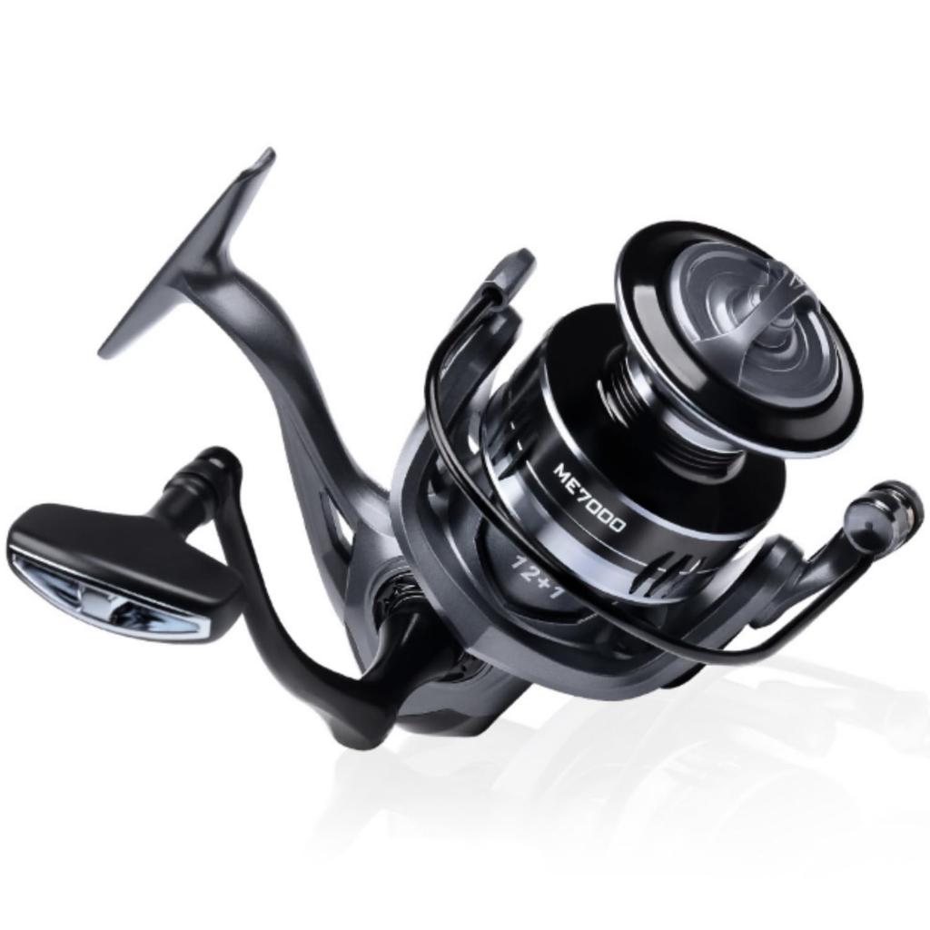 TACKLAND Spinning Gear Normal Interchangeable Reverse Rotation Max Drag High-Performance Reel, 2+1BB, 5.21 Ratio, Gear, ME2000, ME3000, ME4000,