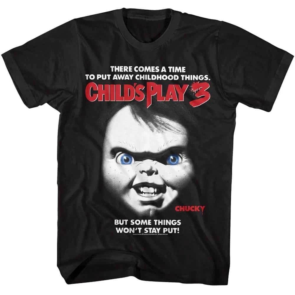 Child s Play 3 Movie Poster Men s T Shirt L