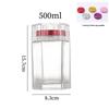 Food-Grade Glass Honey Dispenser Jar