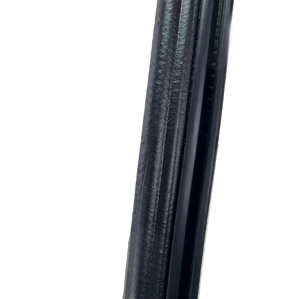 Car Door Seal Glass Weatherstrip Rubber Construction Non Deformation Easy Installation Direct Replacement Black