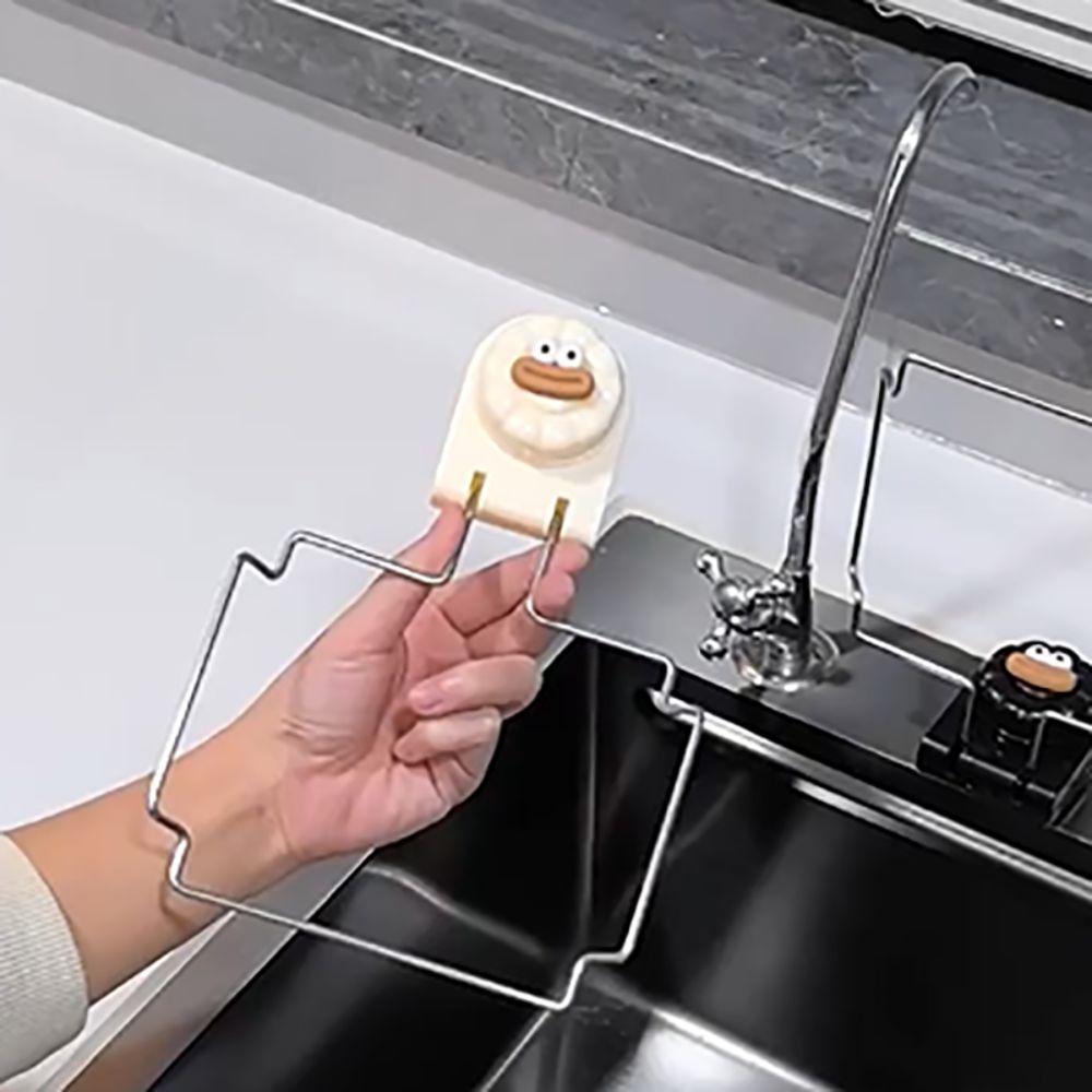 With Disposable Filter Mesh Sink Strainer Basket Strong Load-bearing Garbage Drain Rack Leftovers