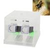 Acrylic Feeding Cricket   Pen with Tubes Insect Cockroach Care Kit Reptile   Box