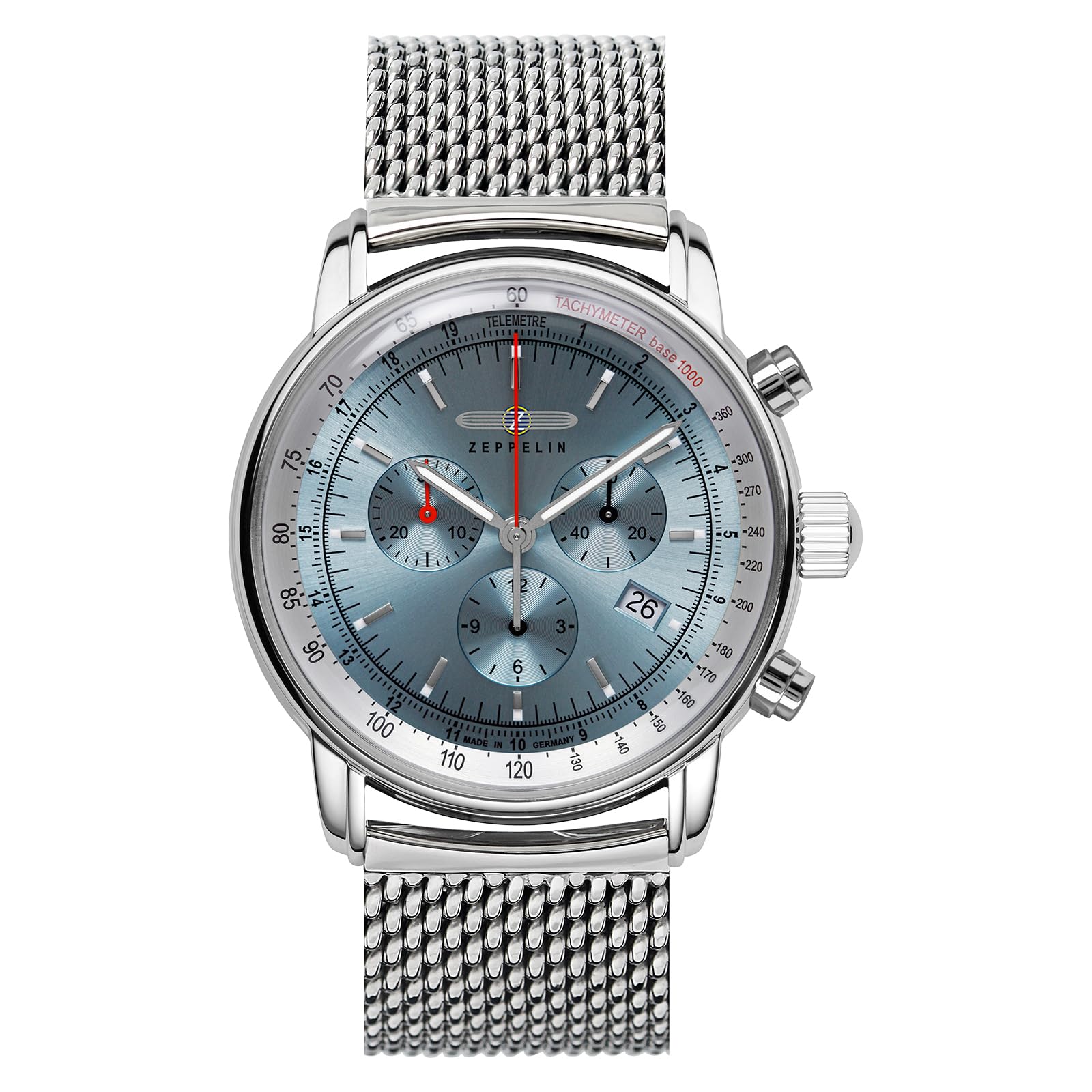 

Casual Watch LZ14 Marine Silver [Zeppelin] 8886-M3 Men s [Item]