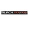 3D Metal BLACK EDITION Rear Trunk Fender Badge Emblem Decals Sticker For Toyota Honda Nissan Lexus Volvo Cadillac BMW Audi