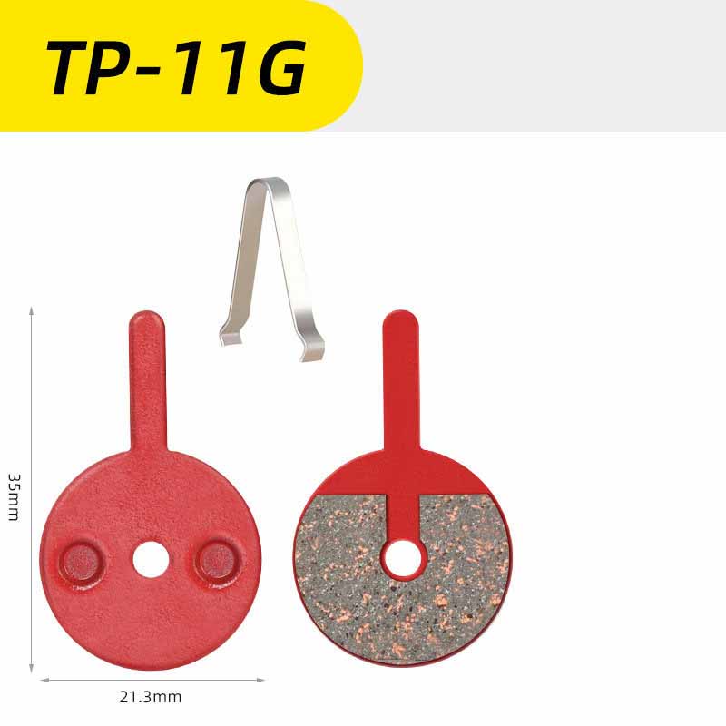 Bremsbeläge, Semi-Friction für Mountain-, Renn- und E-Bikes, verpackte Bremsbeläge für sanftes und zuverlässiges Bremsen