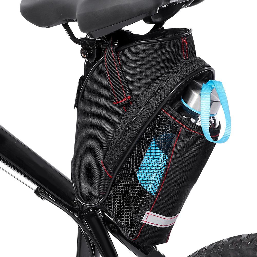 Trinka Portable Rainproof Bike Saddle Pouch Bicycle Seatpost Nylon Bag Pack