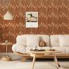 Grille Striped Self-adhesive Wallpaper Restaurant Living Room Home Decoration TV Background Wall Wallpaper