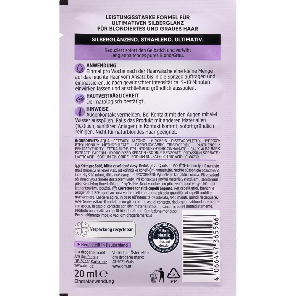 DM Balea Farbkorrekturcreme Silberglanz 20ml