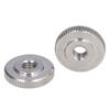 Knurled Thumb Nut 304 Stainless Steel Knurled Flat Head Through Hole Hand Tightening