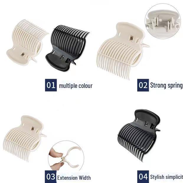 Versatile Heat Protection Clips for Styling: Hairdressing, Perming, and Dyeing.
