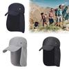 Retro Fishing Cap Solid Trucker Cap New Sunscreen Hat  Outdoor Sports