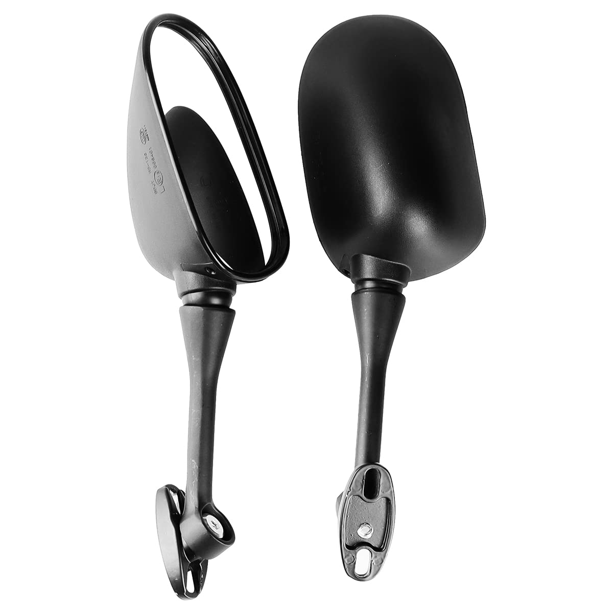 

JPMODAO Fits CBR 600 RR Black Stock Style Racing Car Mirrors Left and Right Set 2003-2012 RR/1000 2004-2006 - чорний