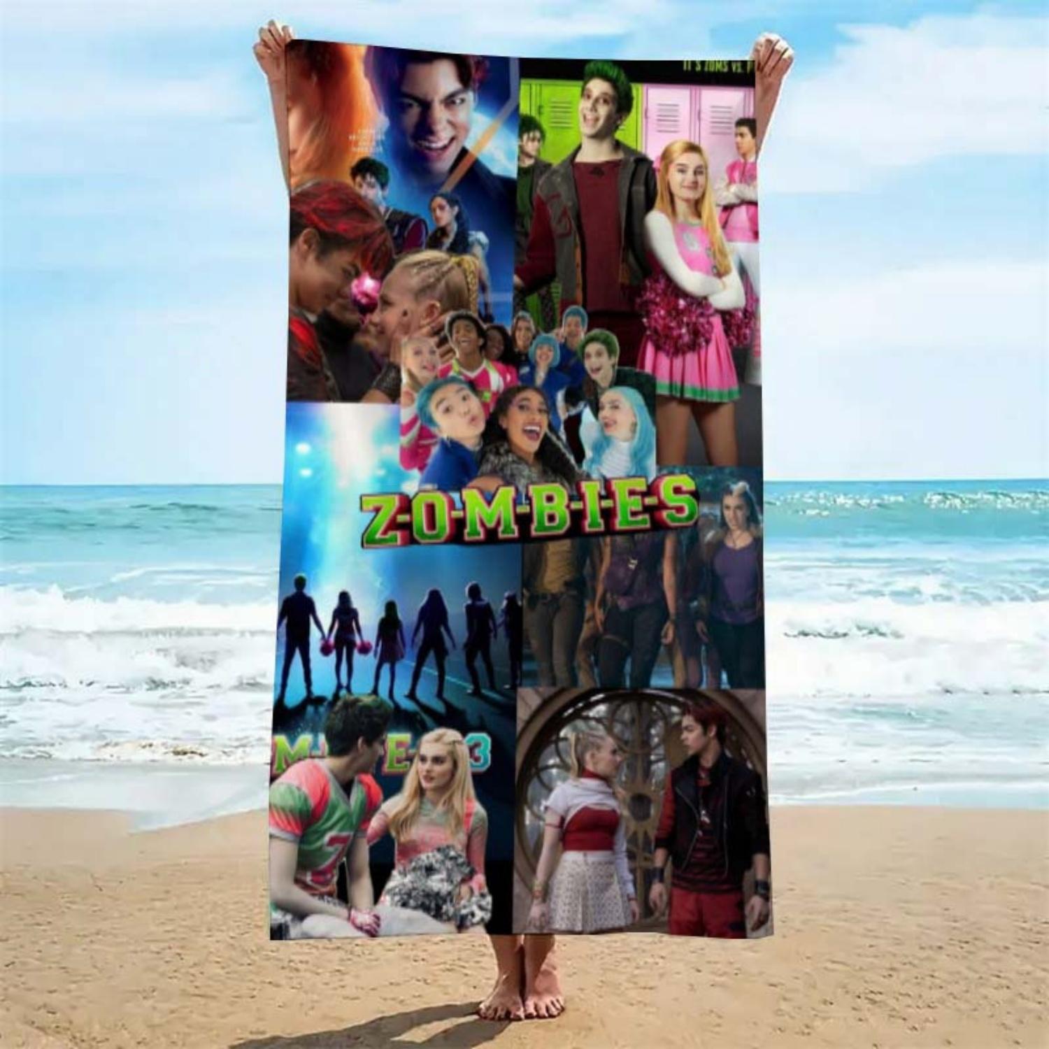 Musical Comedy Patterned Beach Towel,Super Absorbent Beach Towel,Comfortable Quick-Dry Swimming Towel W40*H60(CM)