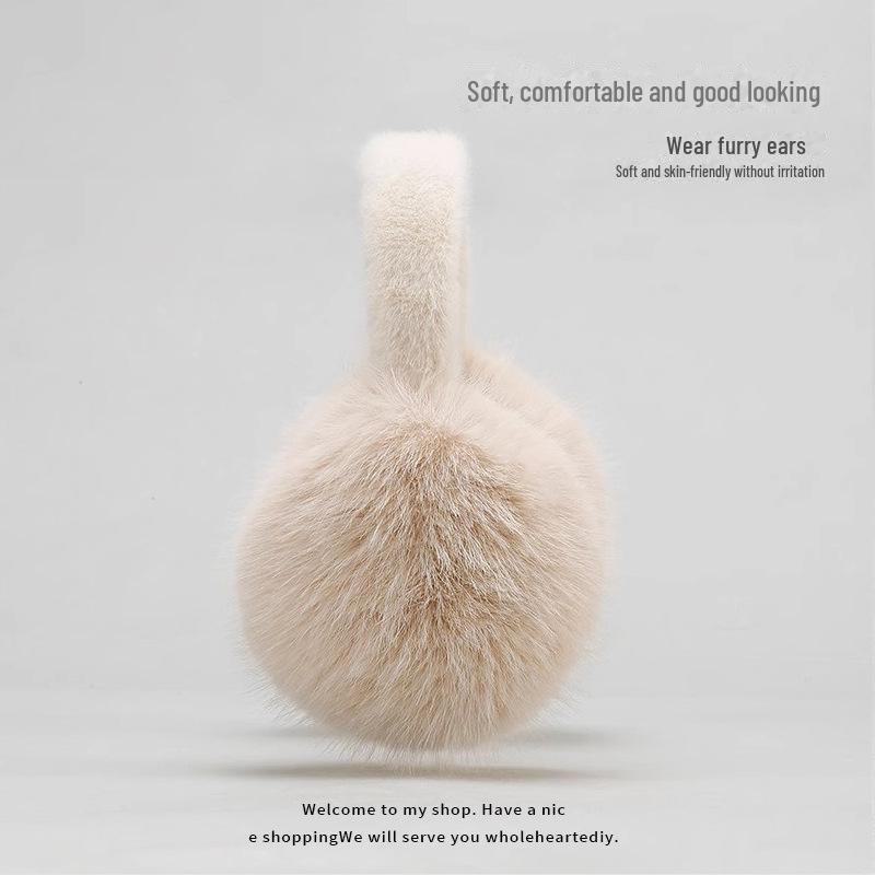 Cozy Velvet Ear Protection: Unisex Foldable Winter Earmuffs