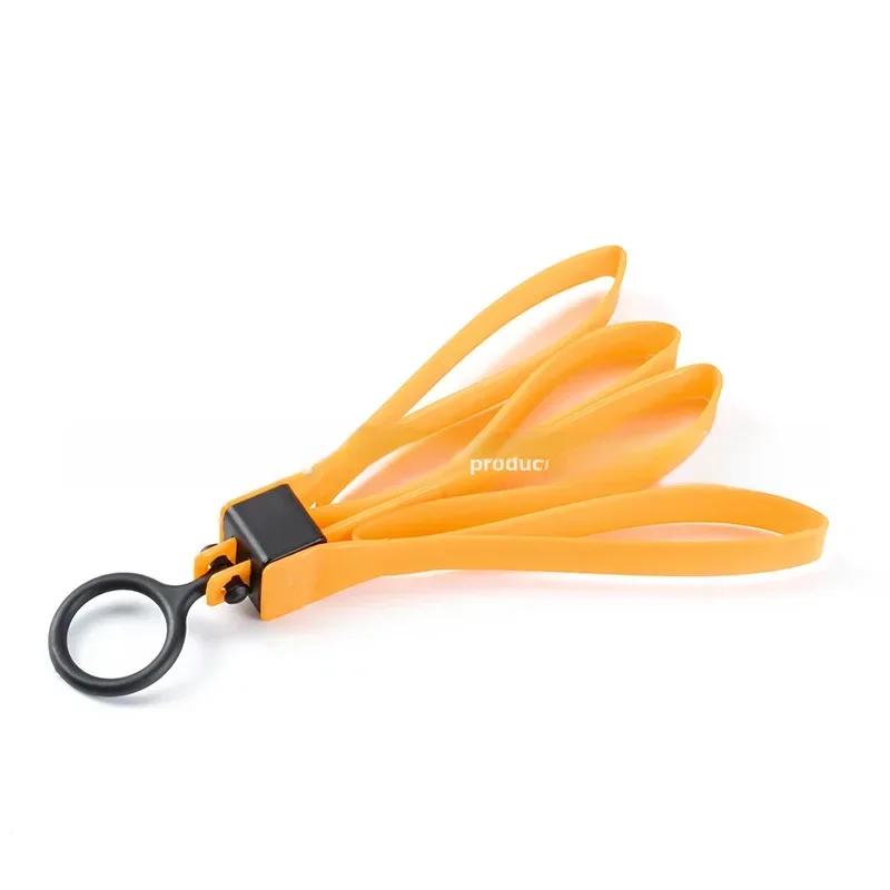 Tactical Plastic Cable Tie Band Handcuffs Sport Decorative Strap Sport Gear Disposable Cable Tie Yellow Military Gear