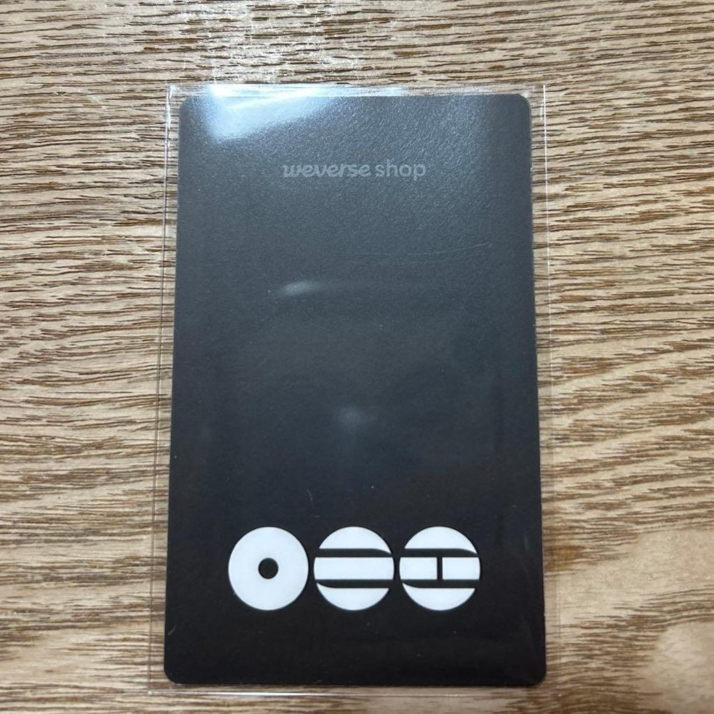 BTS Weverse Global pre-order bonus trading card V